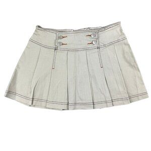 (Deadstock) A·JEANS by Angela Pleated Mini Skirt